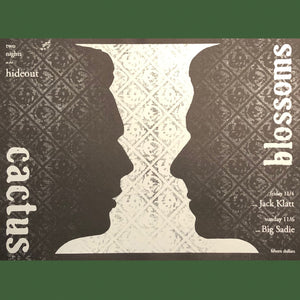 Cactus Blossoms Two Nights at the Hideout Poster