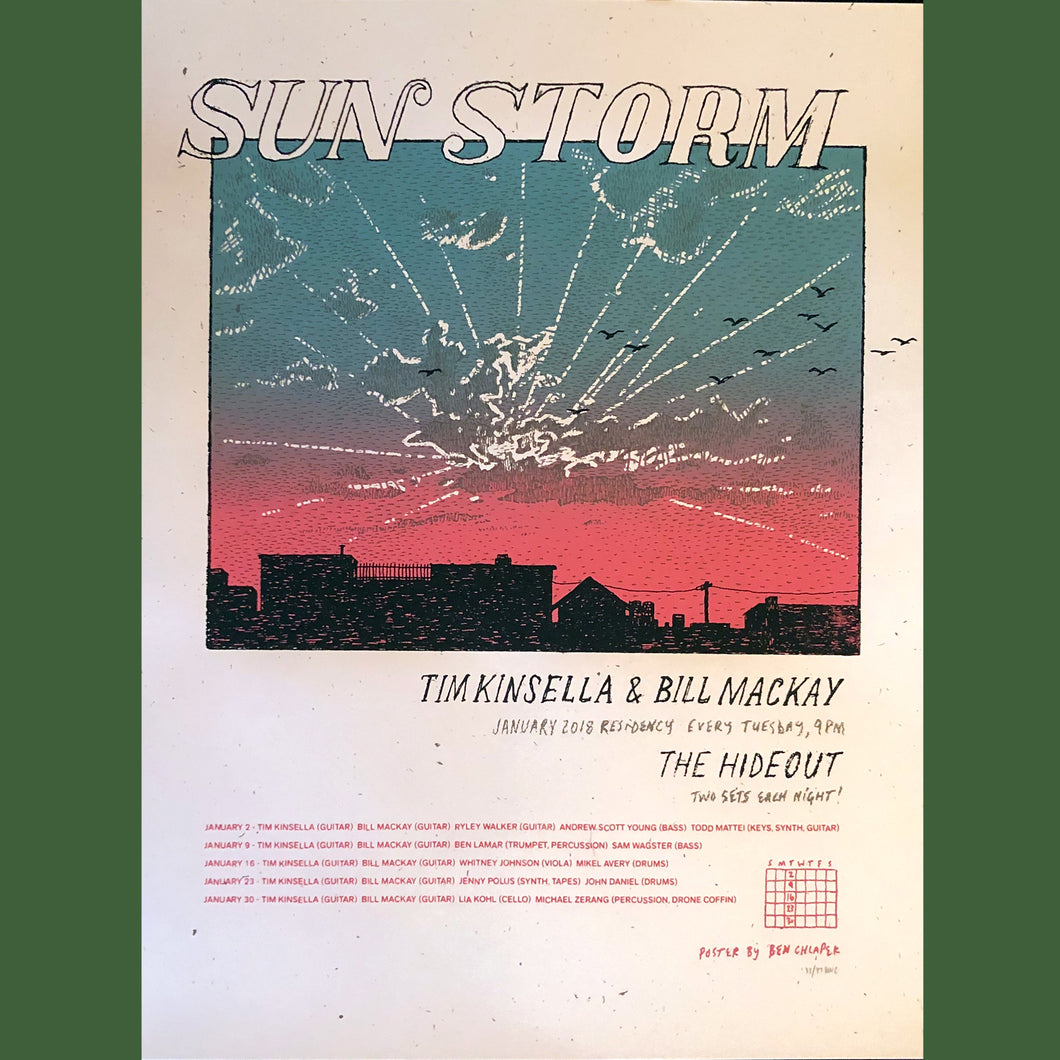 Sun Storm Poster