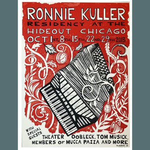 Ronnie Kuller 2013 Residency Poster